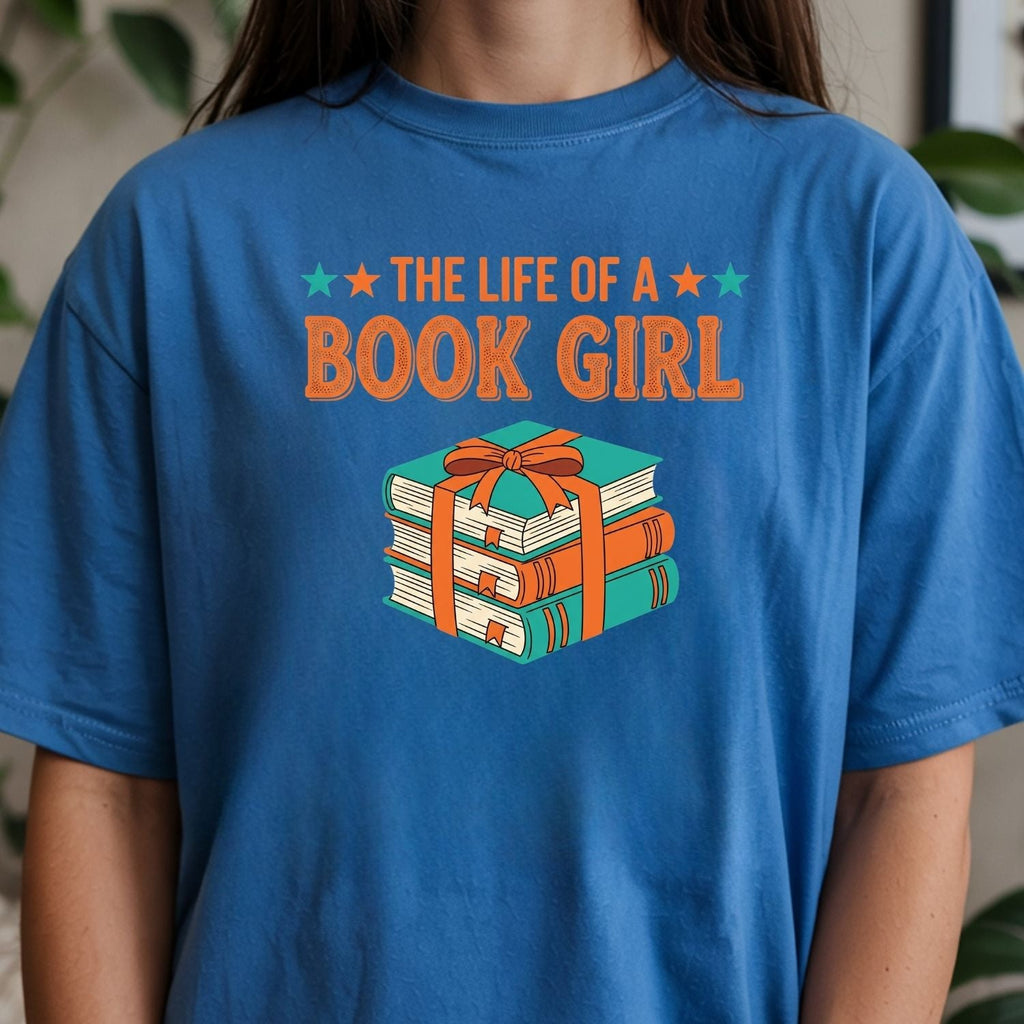 The Life of a Book Girl Shirt - Showgirl Graphic Tee product image 8