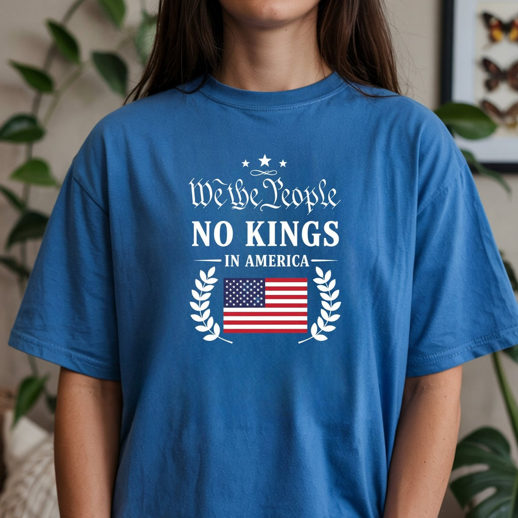 No Kings in America Tee – Liberty & Democracy Statement product image 16