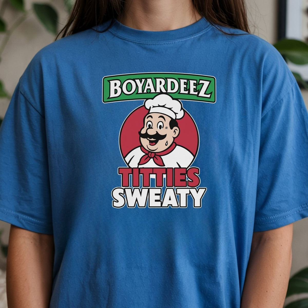 Retro Boyardeez Titties Sweaty Meme Tee - Funny Graphic product image 15
