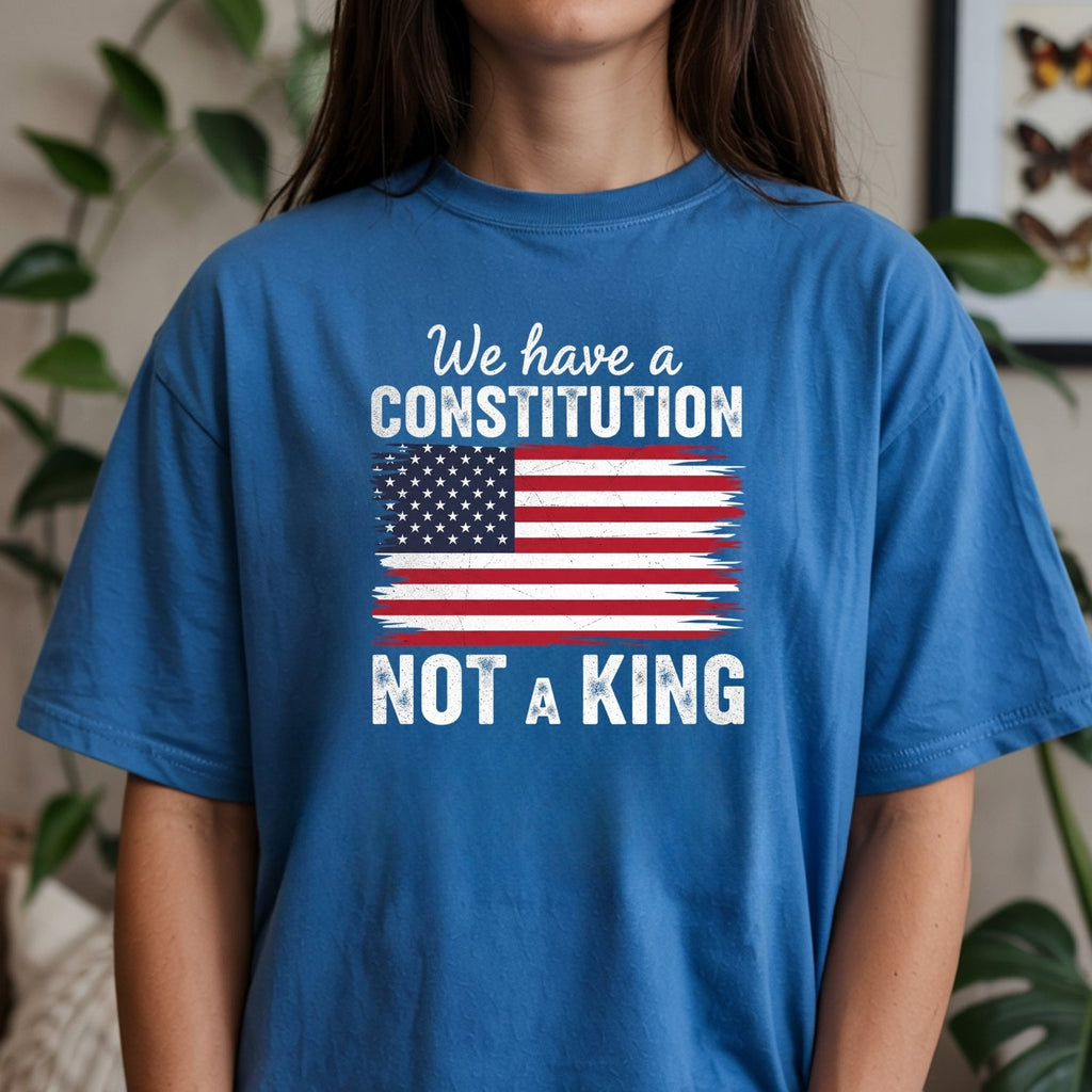 We Have a Constitution No Kings Shirt – Patriotic Freedom product image 14