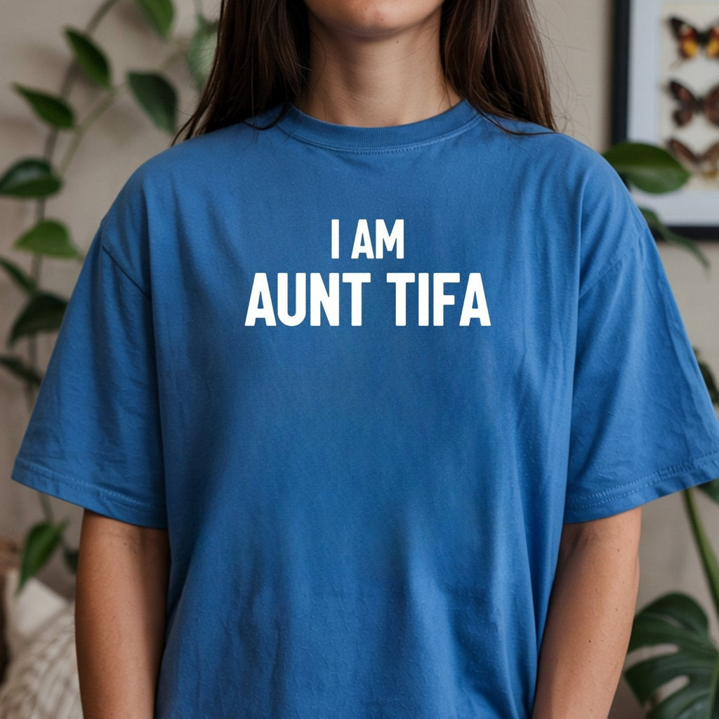 Funny Aunt Tifa Shirt – Humorous Meme Graphic Tee for Aunts product image 9