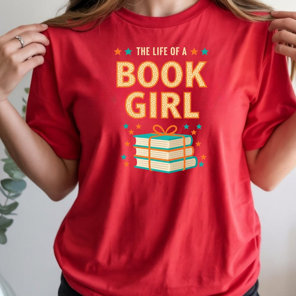 Book Girl Shirt - The Life of a Lover Tee - Showgirl product image 9