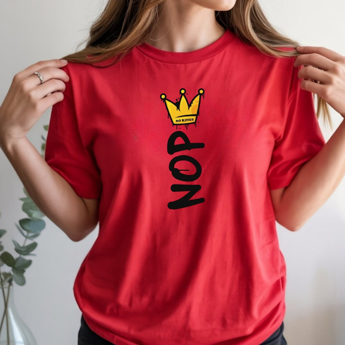 Crown No Kings Shirt – American Democracy Graphic Tee product image 5