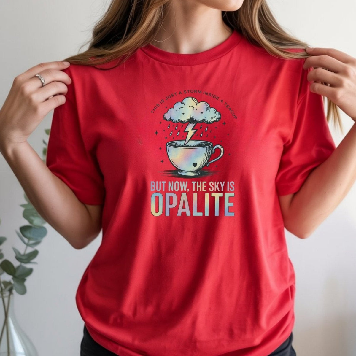 The Sky Is Opalite Tee – Dreamy Soft Pastel Aesthetic product image 15