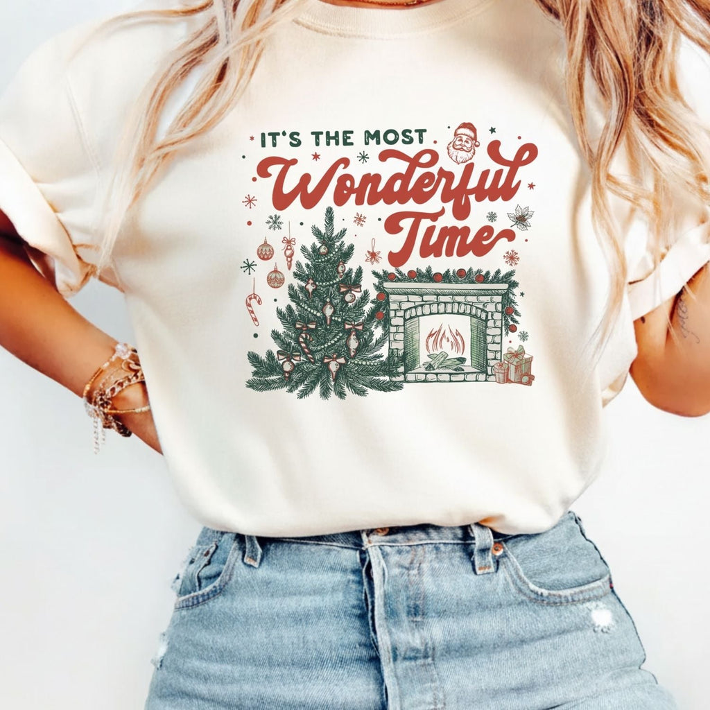 It’s The Most Wonderful Time T-Shirt - Christmas Holiday product image 7