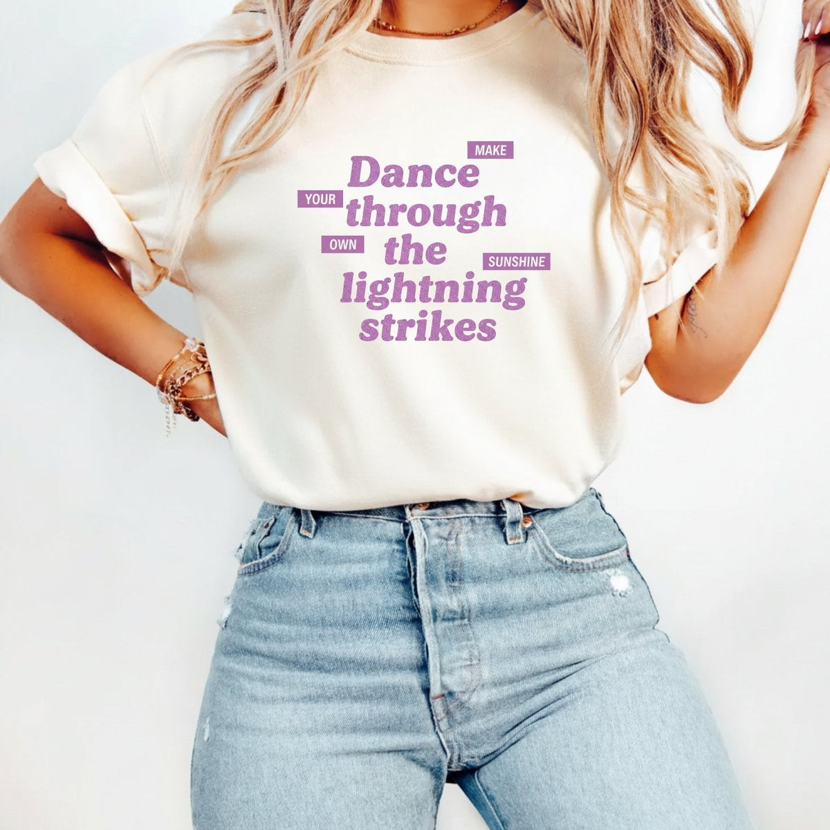 Showgirl Make Your Own Sunshine Shirt – Retro Positive product image 5