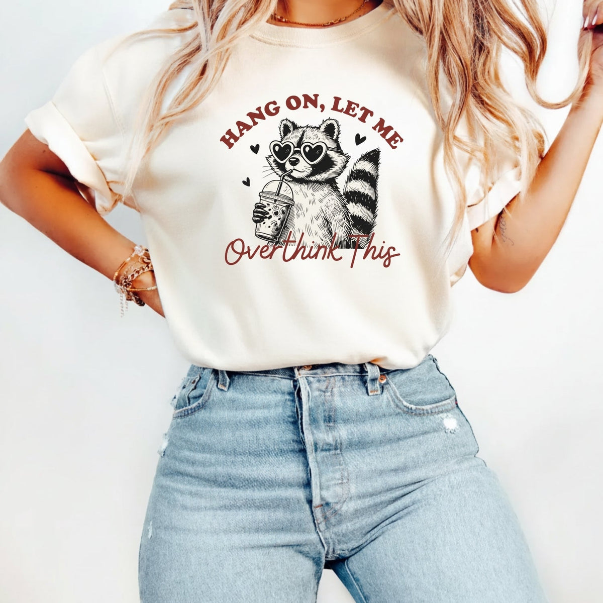 Hang On Let Me Overthink This Shirt – Funny Sarcastic product image 2