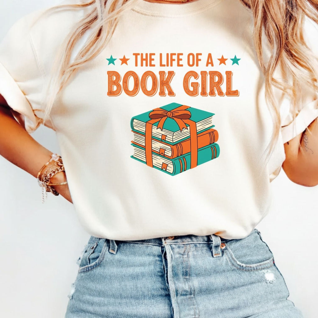 The Life of a Book Girl Shirt - Showgirl Graphic Tee product image 9