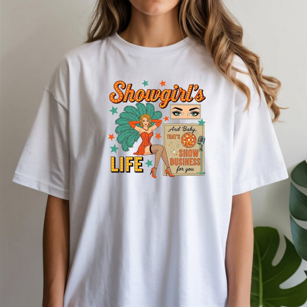Showgirl Life Era T-Shirt – Retro Era-Inspired Graphic Tee product image 13