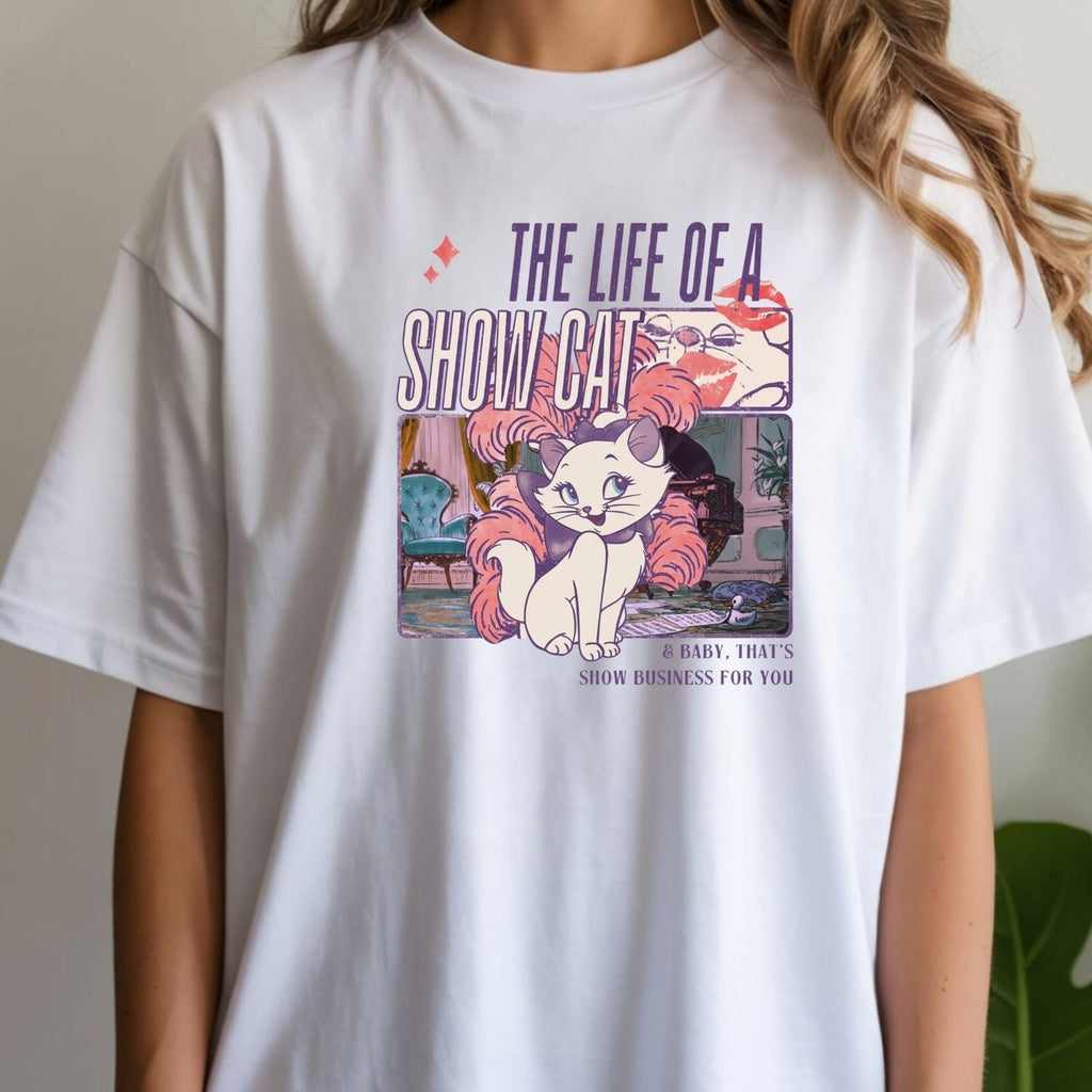 Showgirl Cat Shirt - Vintage The Life of a Showcat Tee product image 3