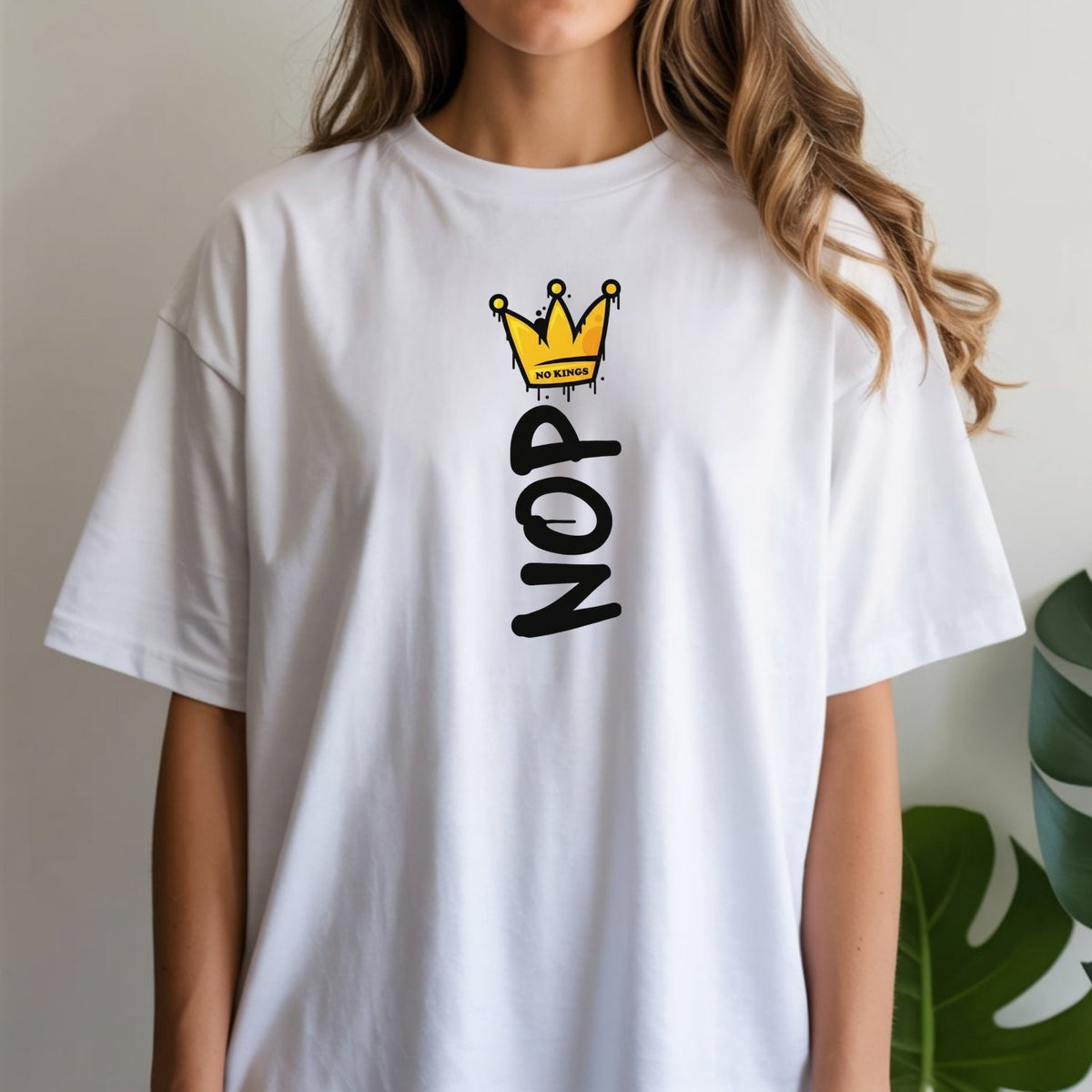 Crown No Kings Shirt – American Democracy Graphic Tee product image 7