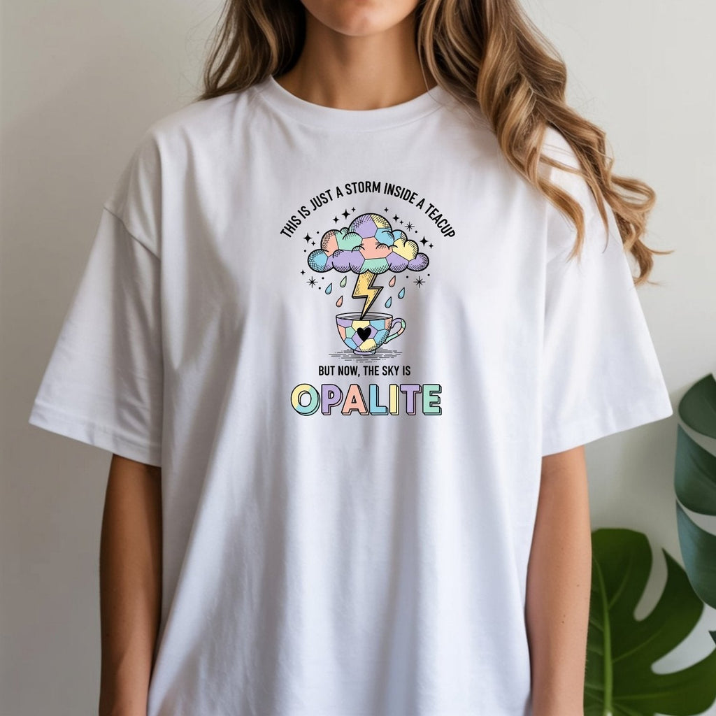 Storm in a Teacup Shirt – Opalite Sky Romantic Graphic Tee product image 3