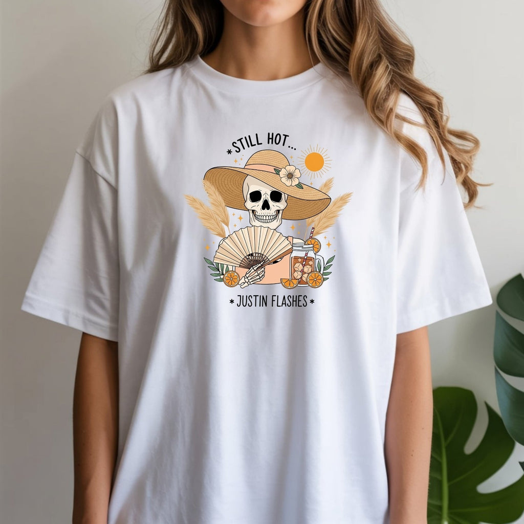 I’m Still Hot It Just Comes in Flashes Shirt – Funny product image 3