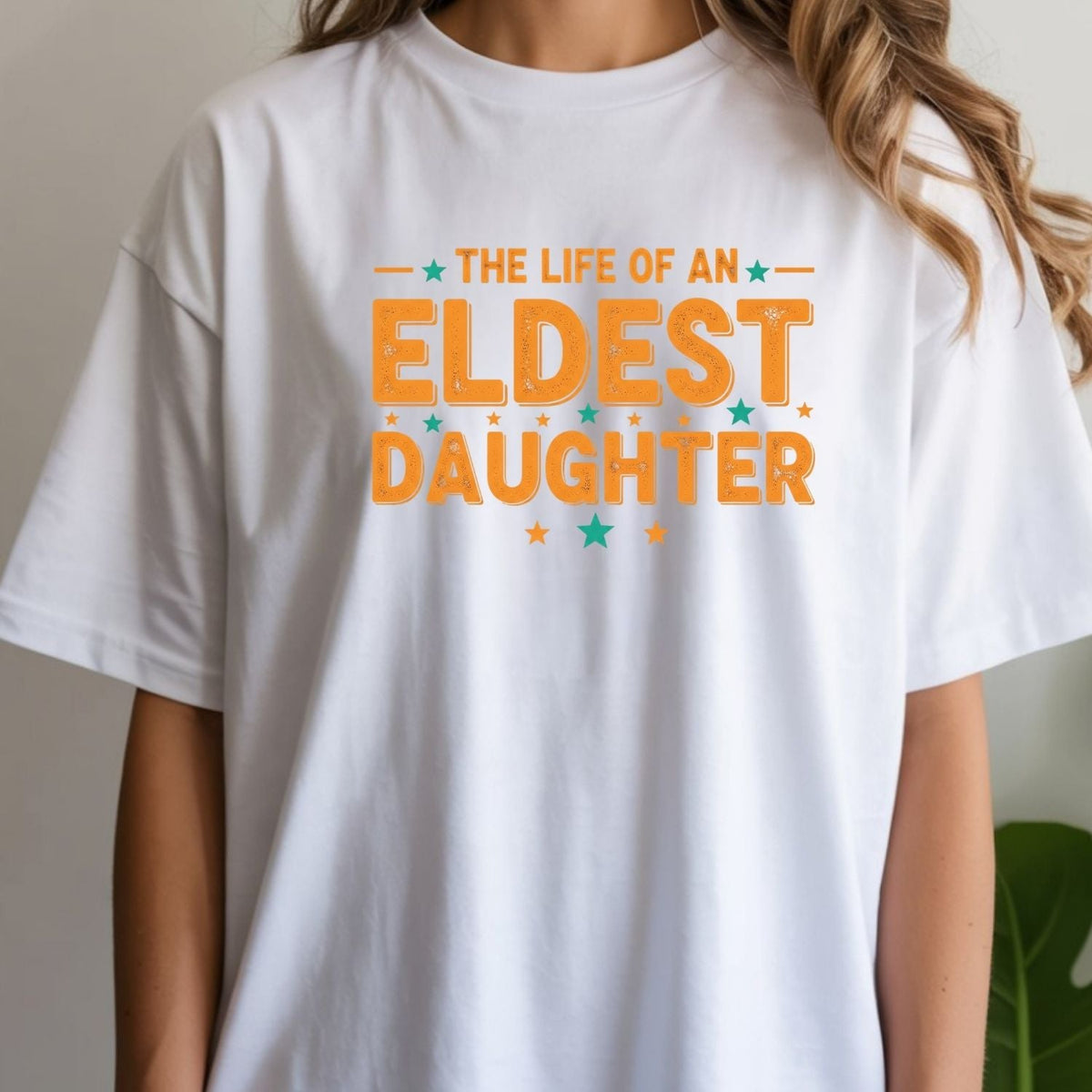 The Life of an Eldest Daughter Shirt - Orange Sister Tee product image 9