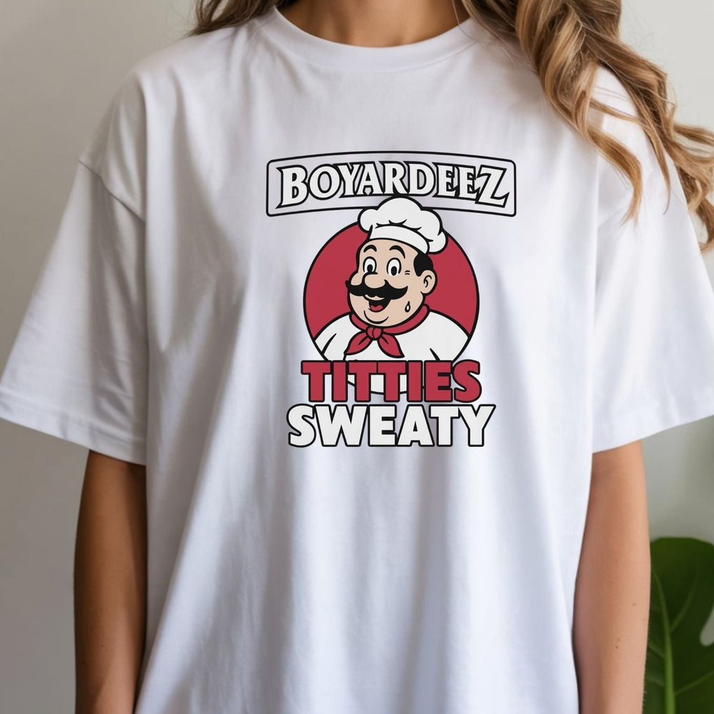 Retro Funny Boyardeez Nutz Sweaty Meme T-Shirt product image 3