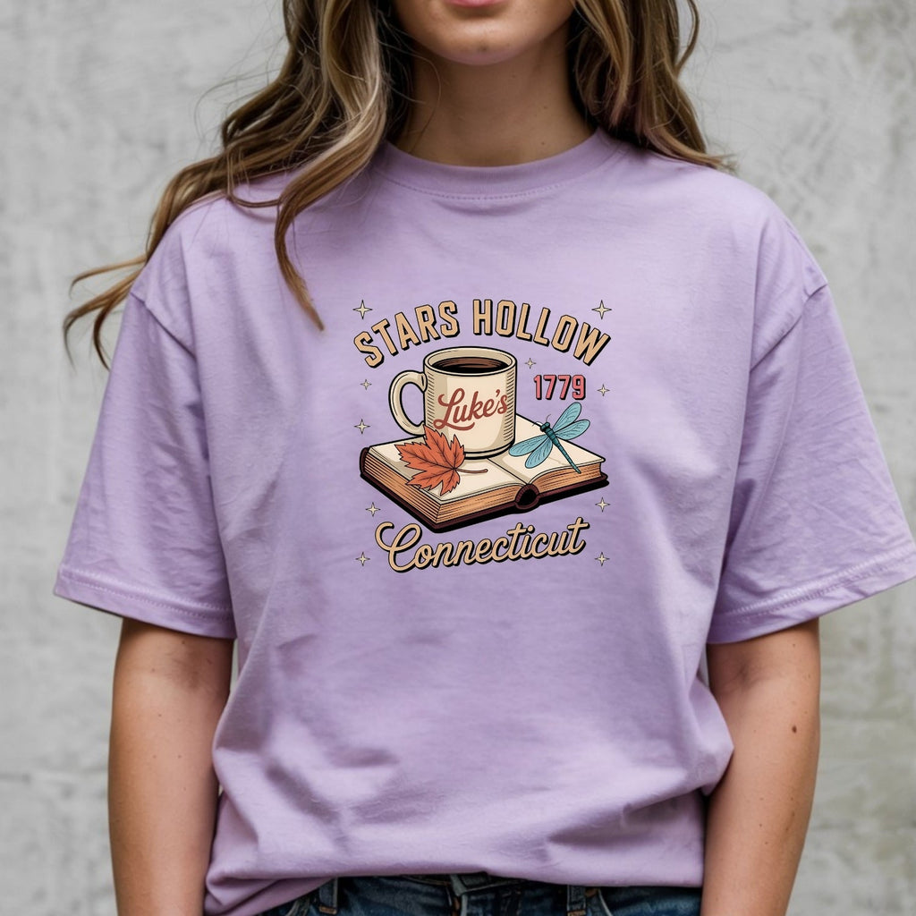 Retro Coffee Shop Tee – Stars Hollow Connecticut 1779 product image 15