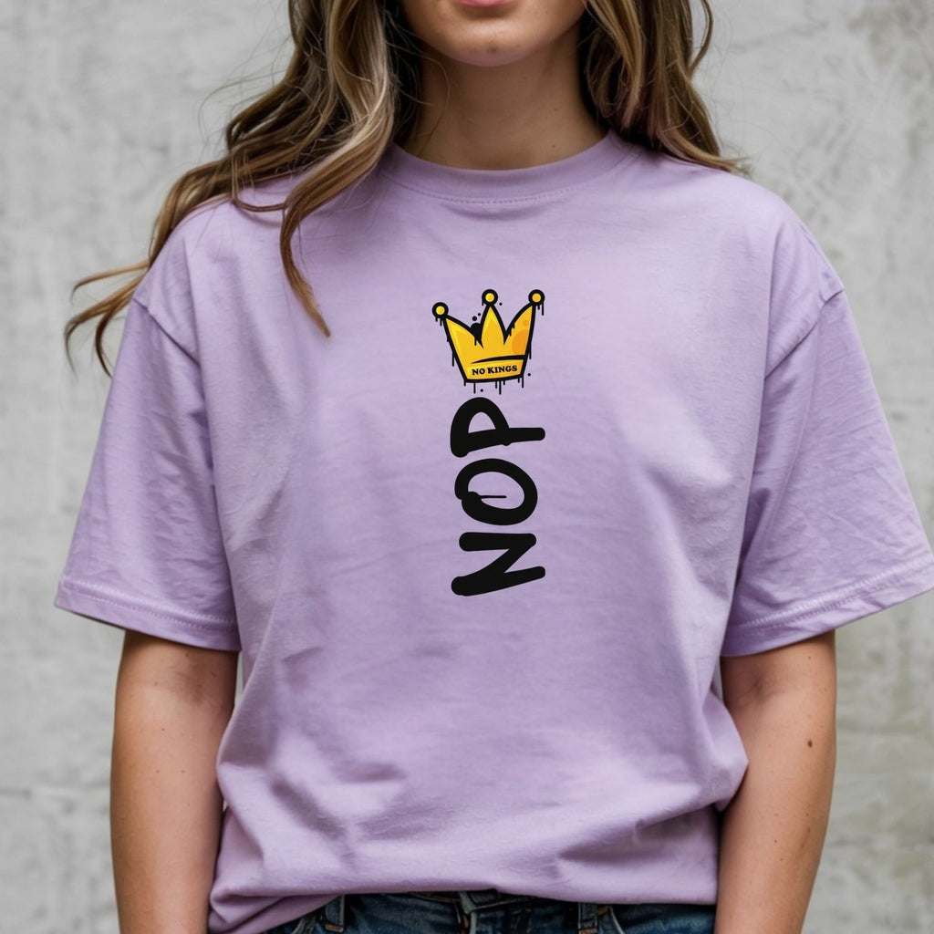 Crown No Kings Shirt – American Democracy Graphic Tee product image 8