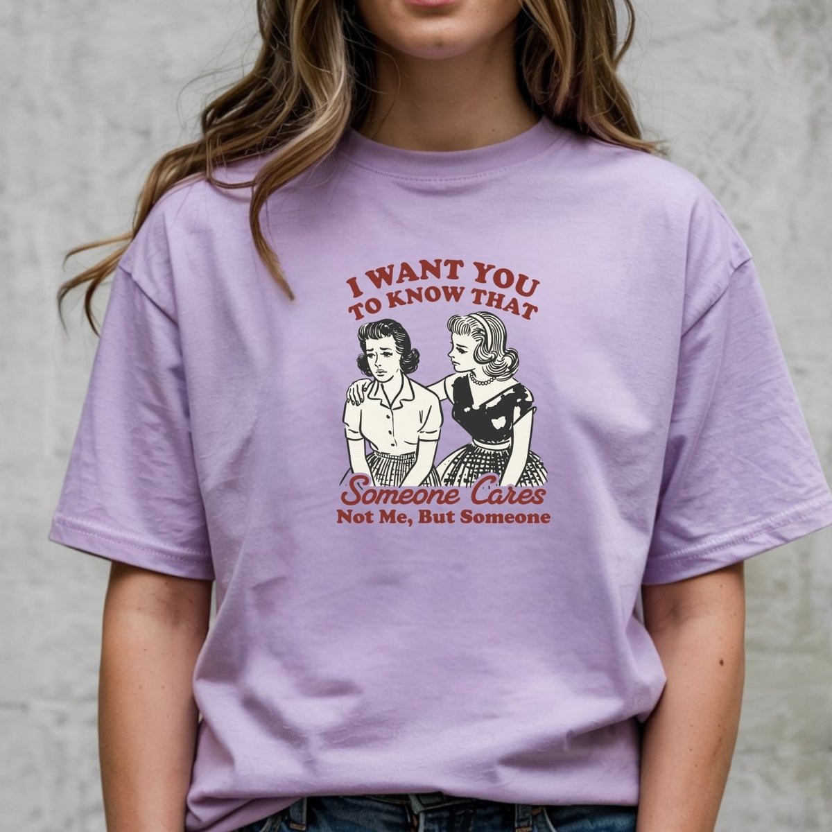 Someone Cares T-Shirt – Retro Sarcastic Tee – Snarky Humor product image 4