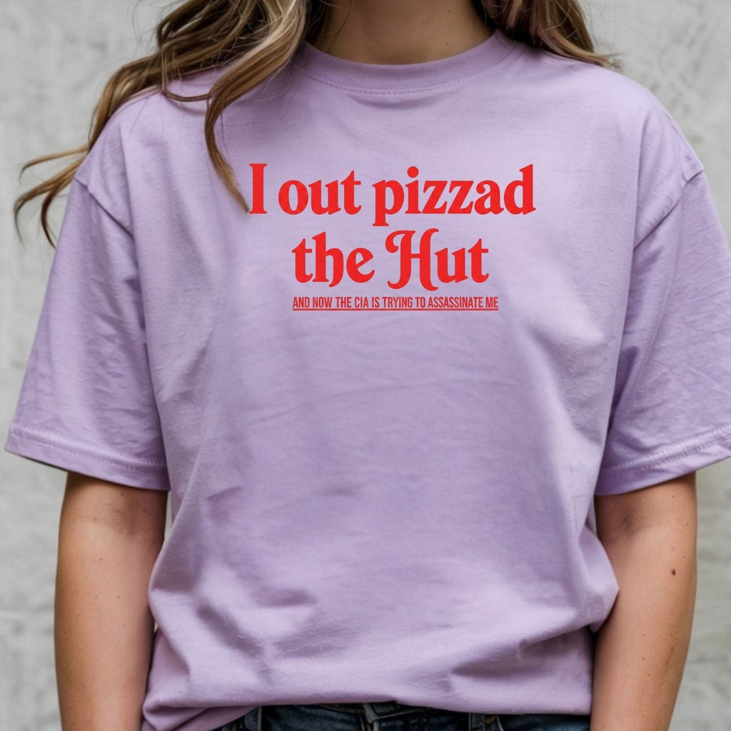 I Out Pizza the Hut CIA Meme Tee - Funny Internet Graphic product image 17
