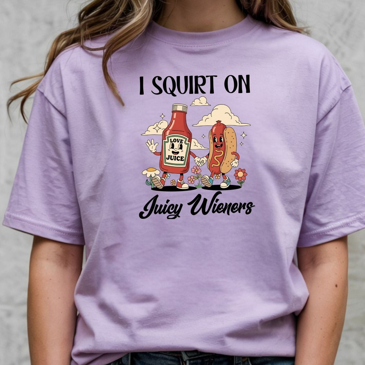 Funny Hot Dog T-Shirt - Retro Food Pun Tee - Inappropriate product image 4