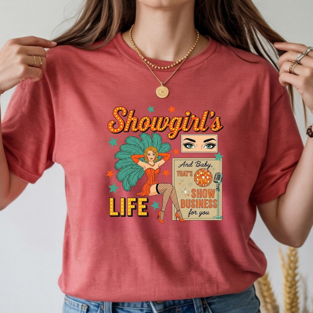 Showgirl Life Era T-Shirt – Retro Era-Inspired Graphic Tee product image 15