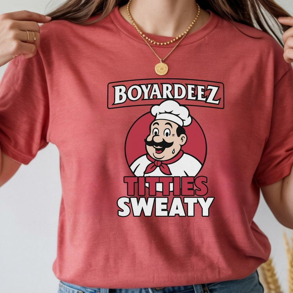 Retro Funny Boyardeez Nutz Sweaty Meme T-Shirt product image 5