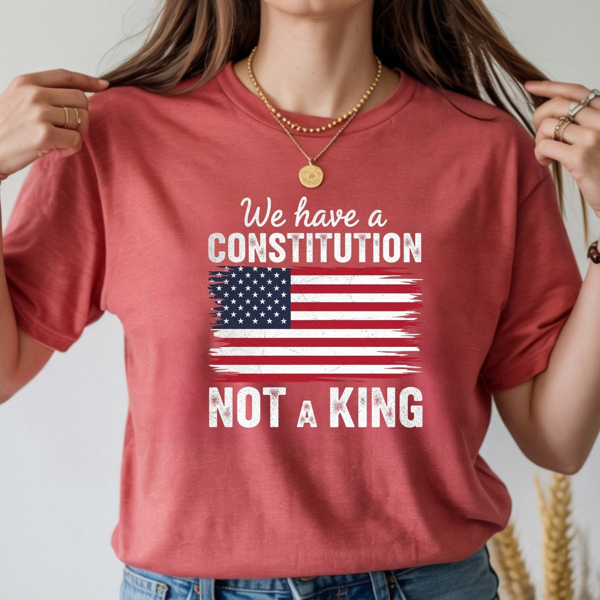 We Have a Constitution No Kings Shirt – Patriotic Freedom product image 15