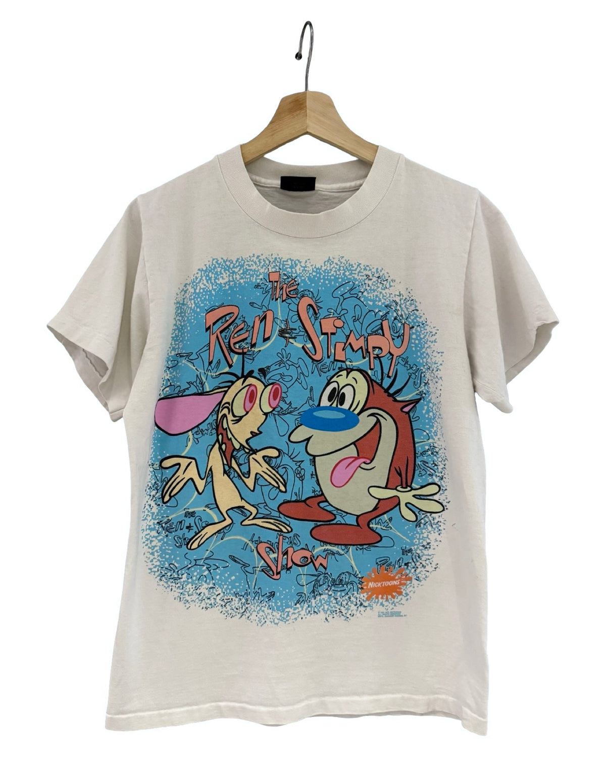 Vintage 1991 Ren & Stimpy Nickelodeon Promo Tee product image 1