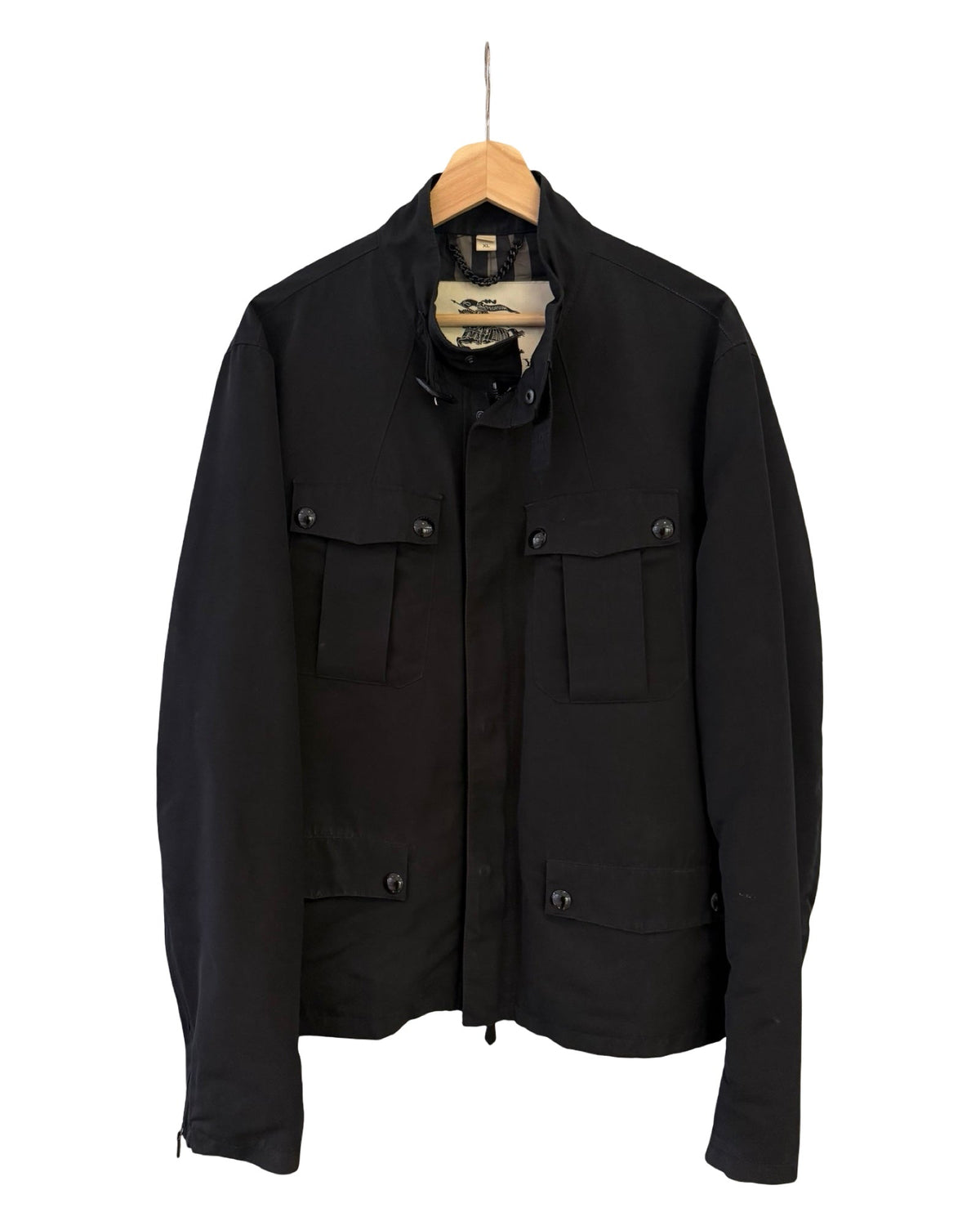 Burberry London Black Four Pocket Field Jacket product image 1