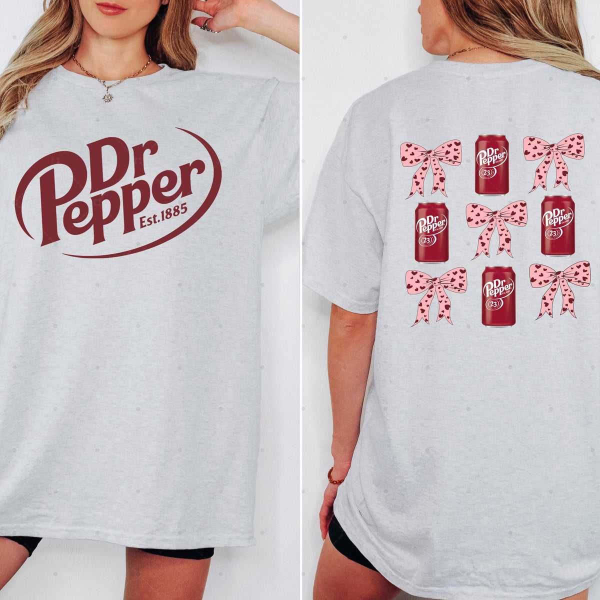Dr Pepper Two-Sided Sweatshirt – Coquette Soda Lover product image 3