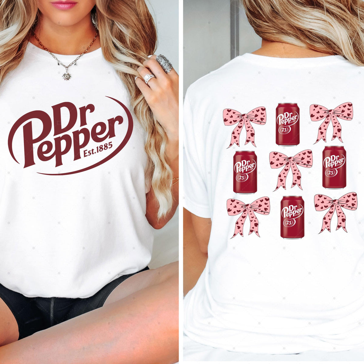 Dr Pepper Two-Sided Sweatshirt – Coquette Soda Lover product image 5