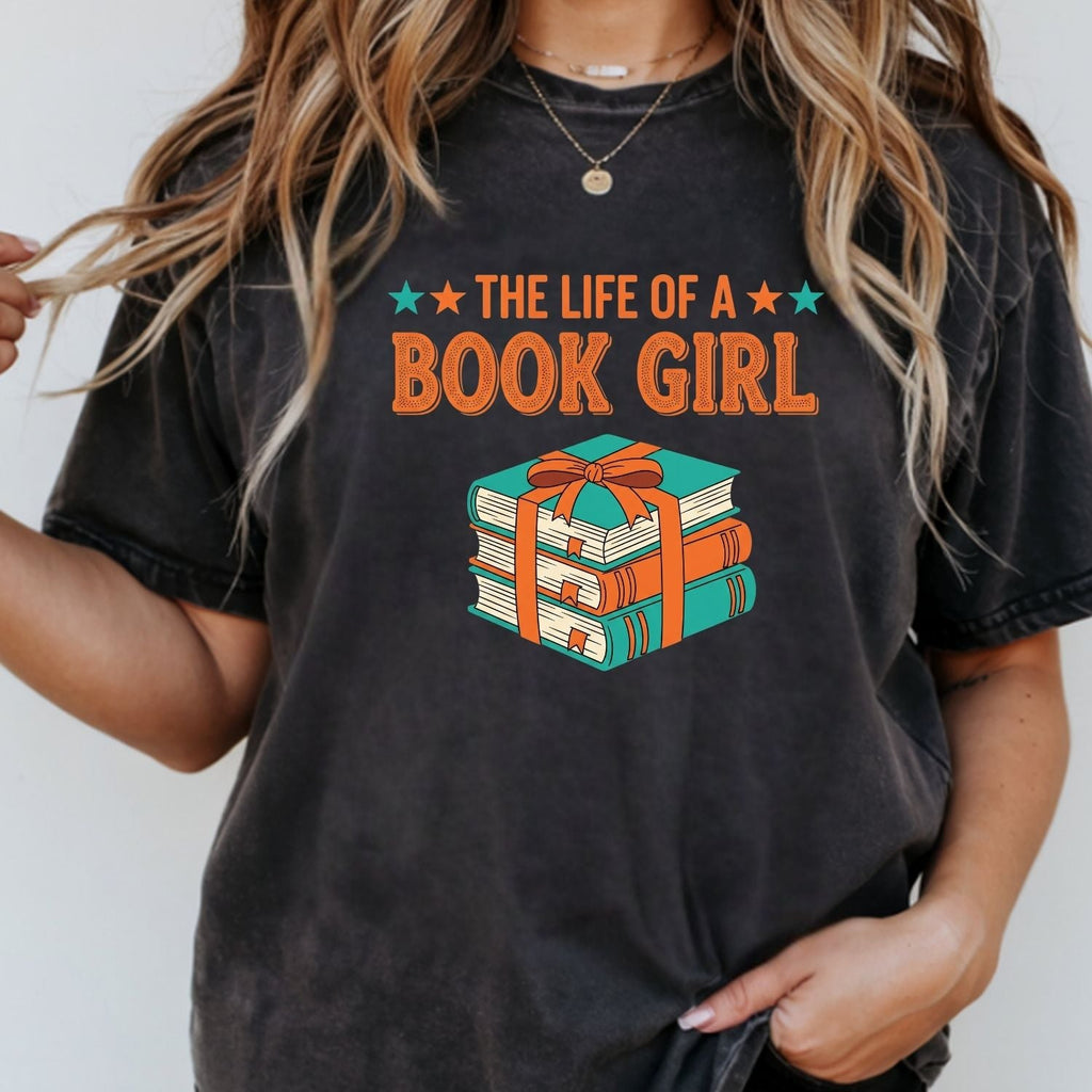 The Life of a Book Girl Shirt - Showgirl Graphic Tee product image 12