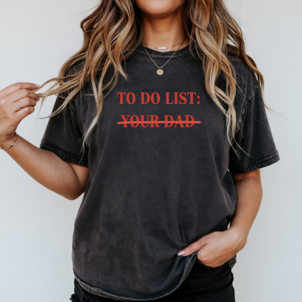 To Do List Tee – Funny Sarcastic Humor Shirt – Sassy product image 16