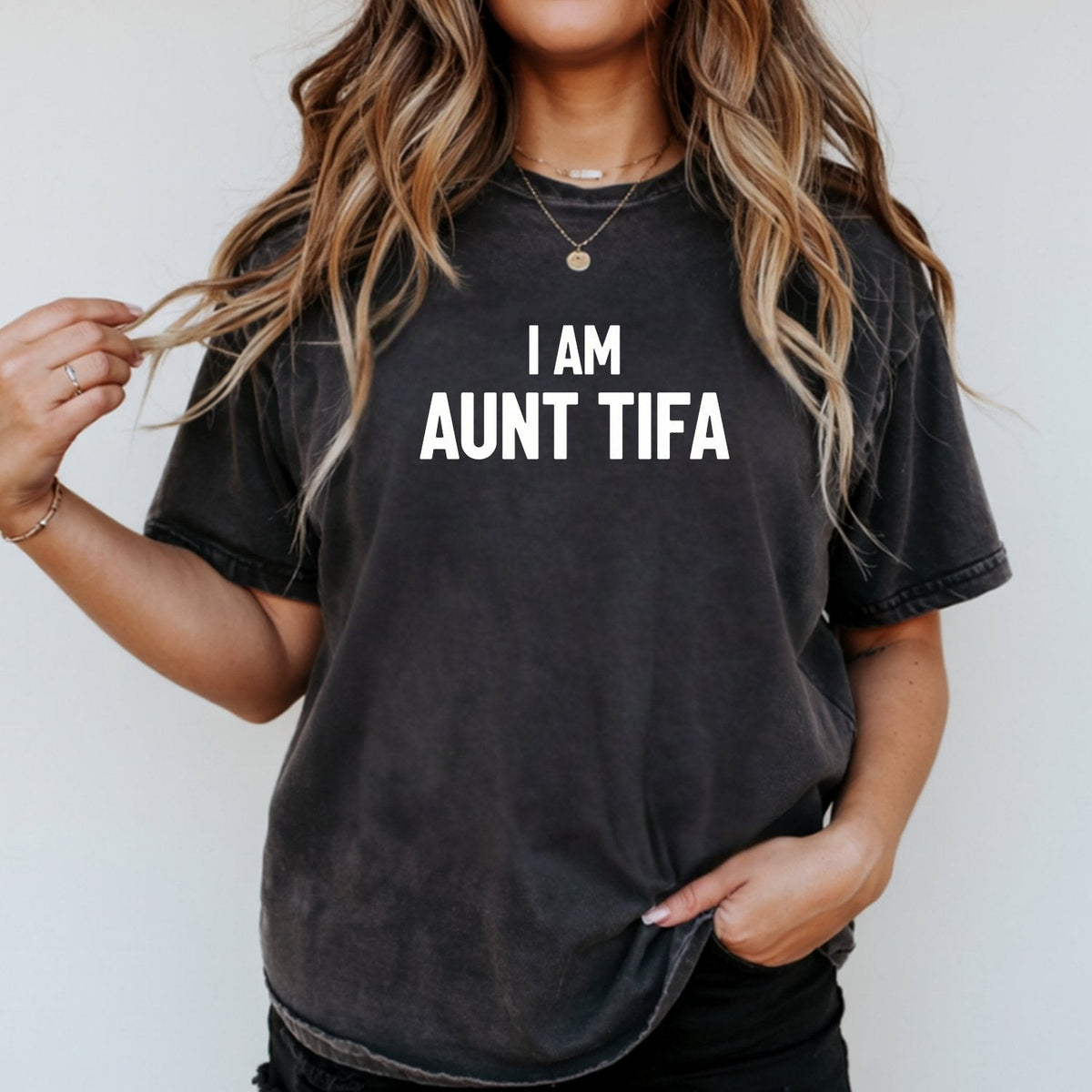 Funny Aunt Tifa Shirt – Humorous Meme Graphic Tee for Aunts product image 10