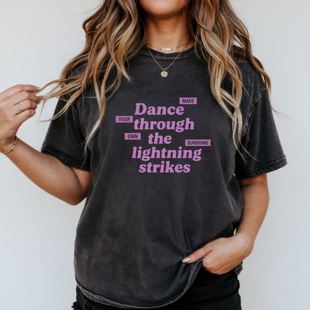 Showgirl Make Your Own Sunshine Shirt – Retro Positive product image 7