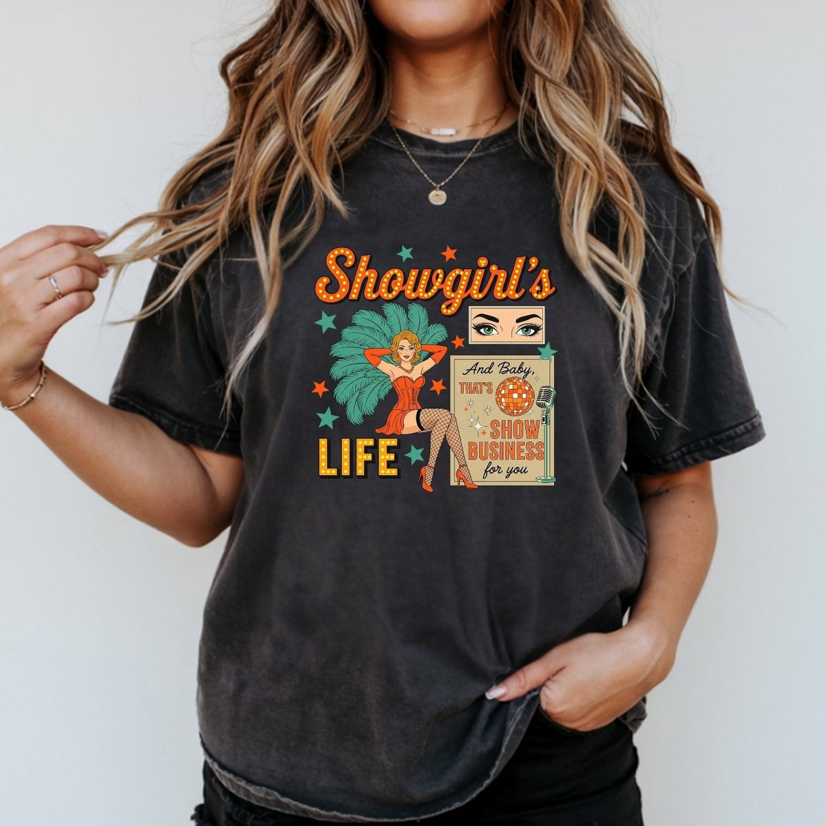 Showgirl Life Era T-Shirt – Retro Era-Inspired Graphic Tee product image 16