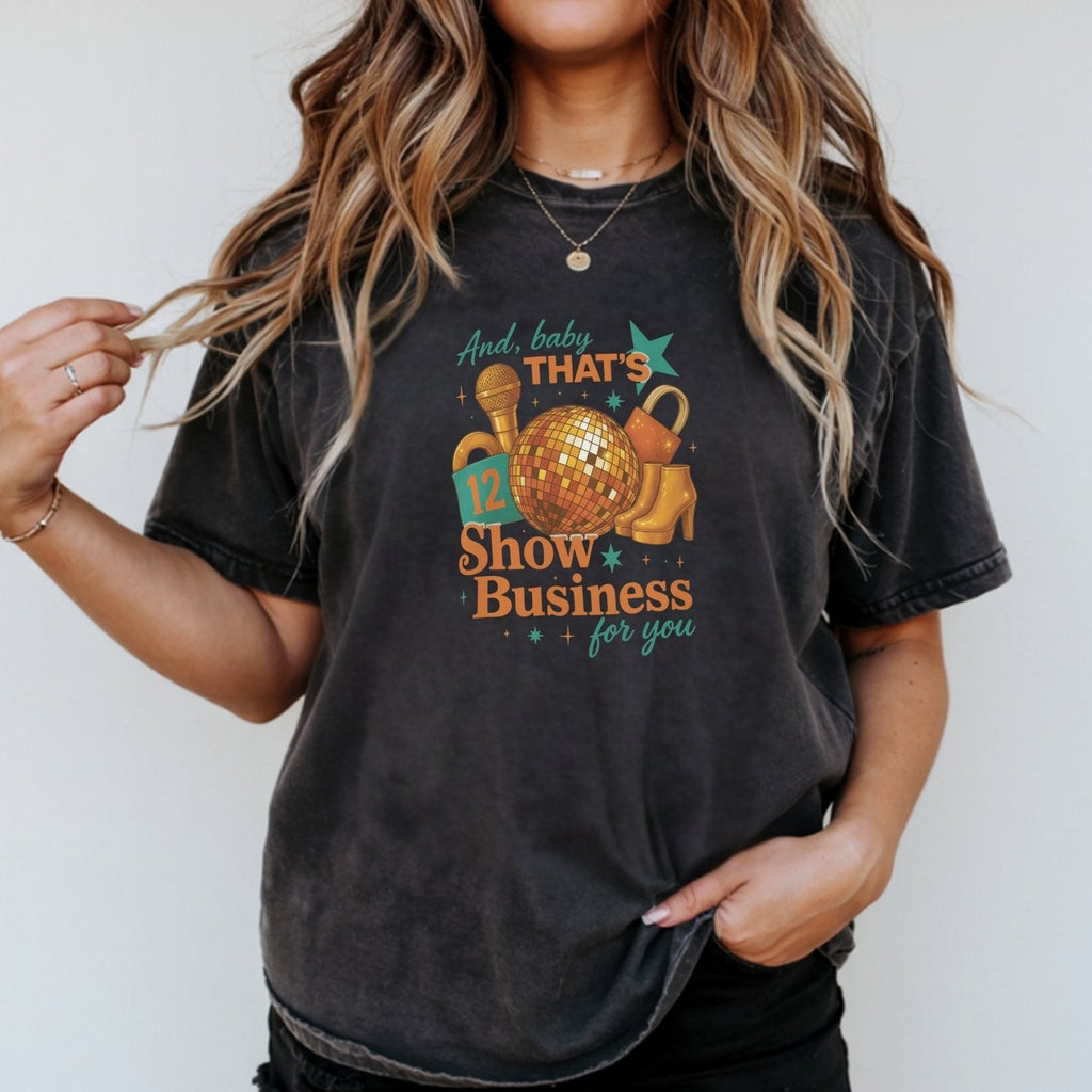 Showgirl Life T-Shirt – Vintage Show Business Graphic Tee product image 15