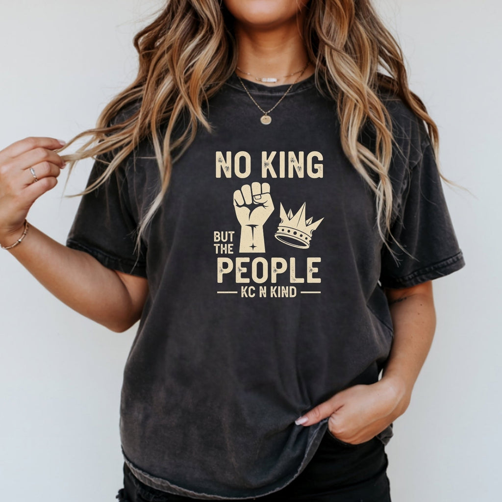 No King But The People T-Shirt – Unisex Equality & product image 12
