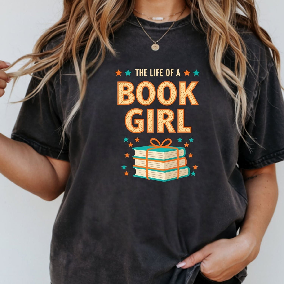 Book Girl Shirt - The Life of a Lover Tee - Showgirl product image 12