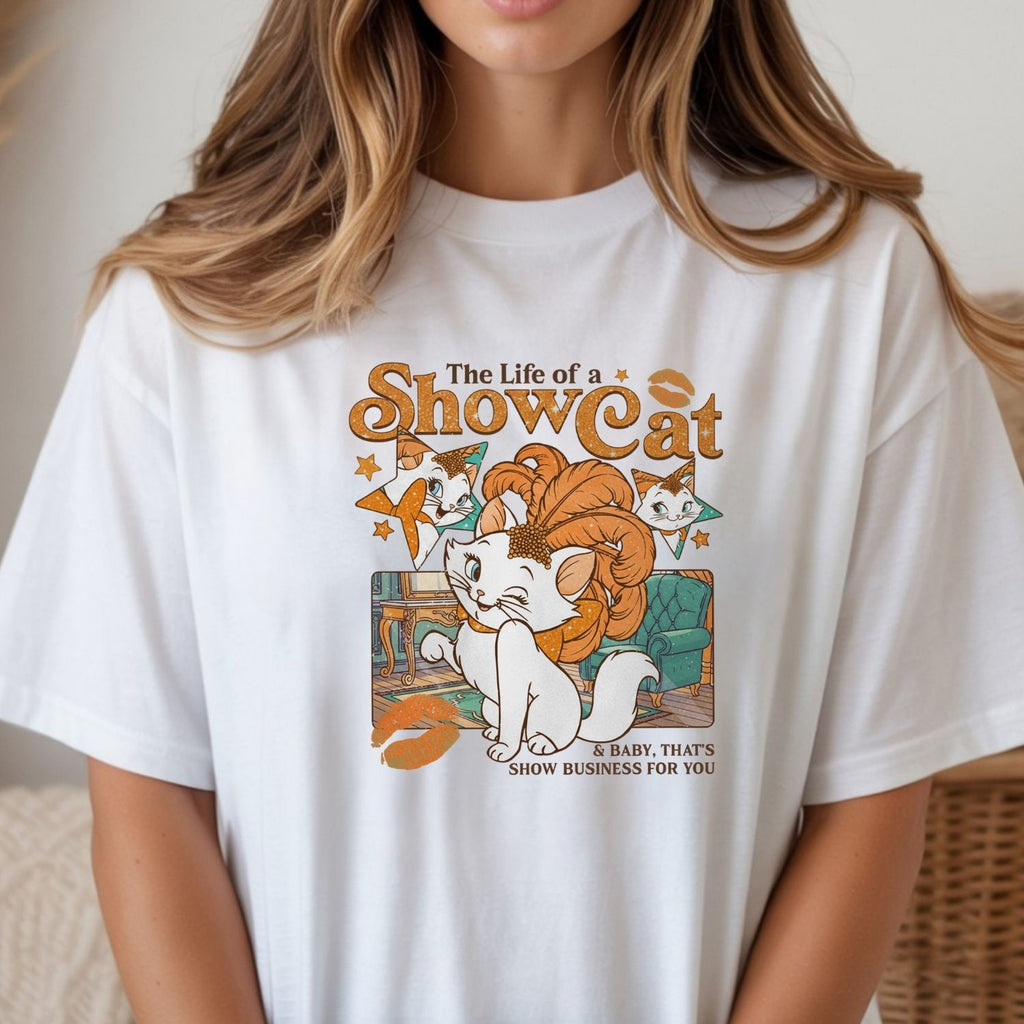 Vintage Showcat Shirt - The Life of a Show Cat Tee - Retro product image 1