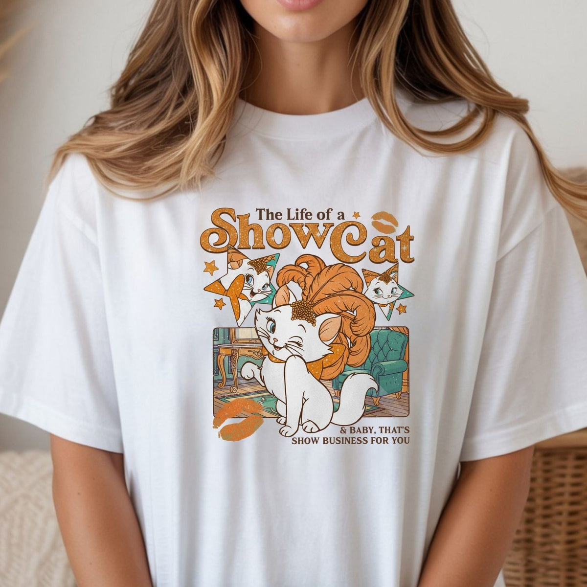 Vintage Showcat Shirt - The Life of a Show Cat Tee - Retro product image 1