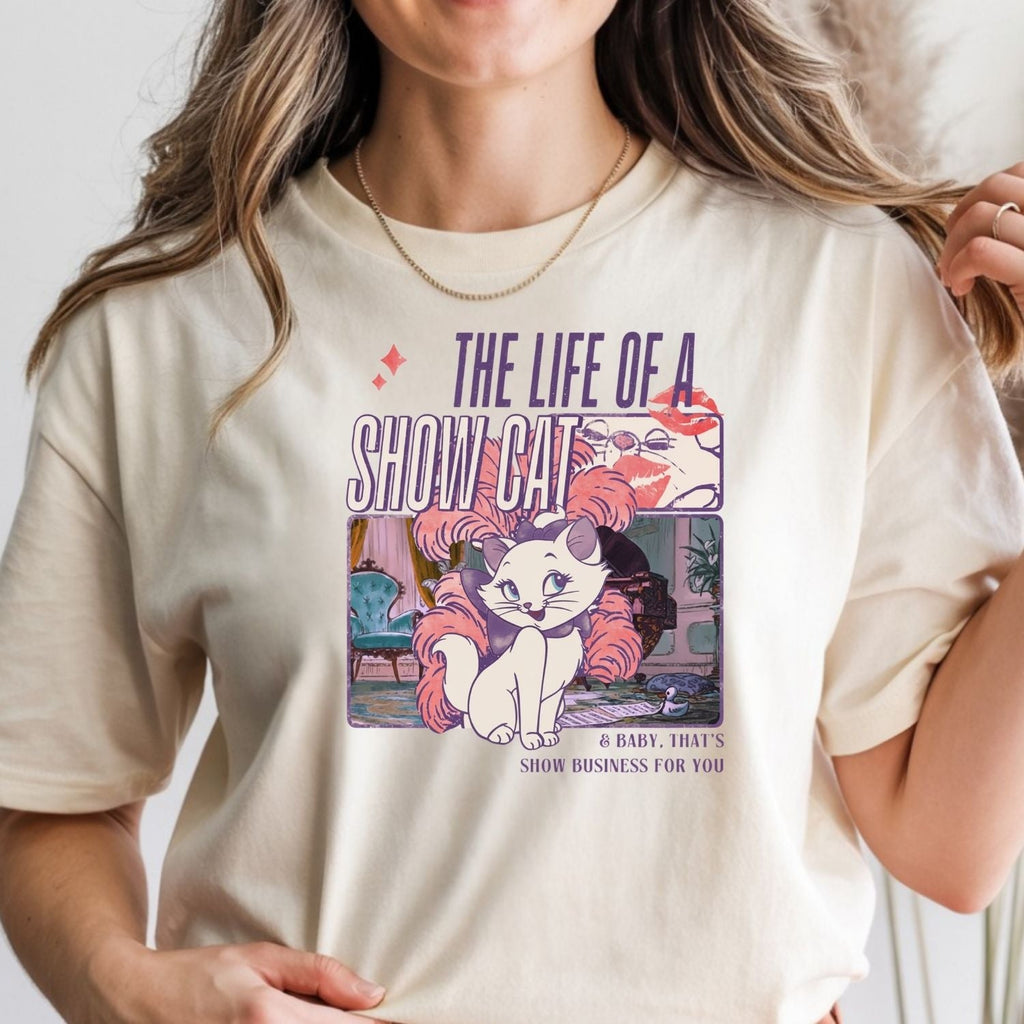 Showgirl Cat Shirt - Vintage The Life of a Showcat Tee product image 5