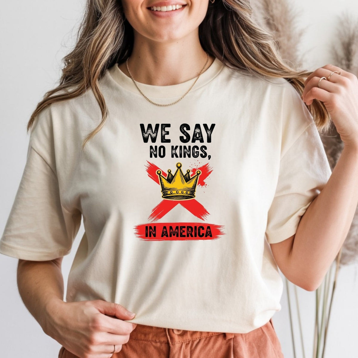 No Kings Day 2.0 T-Shirt – Liberty Inspired Patriotic product image 5