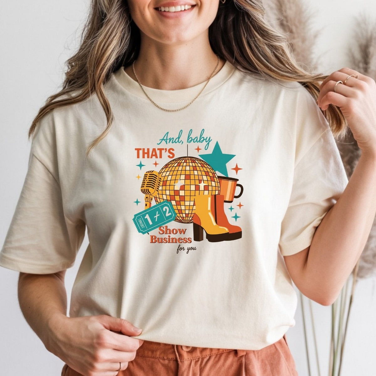 Showgirl Life T-Shirt – Retro Show Business Classic Graphic product image 9