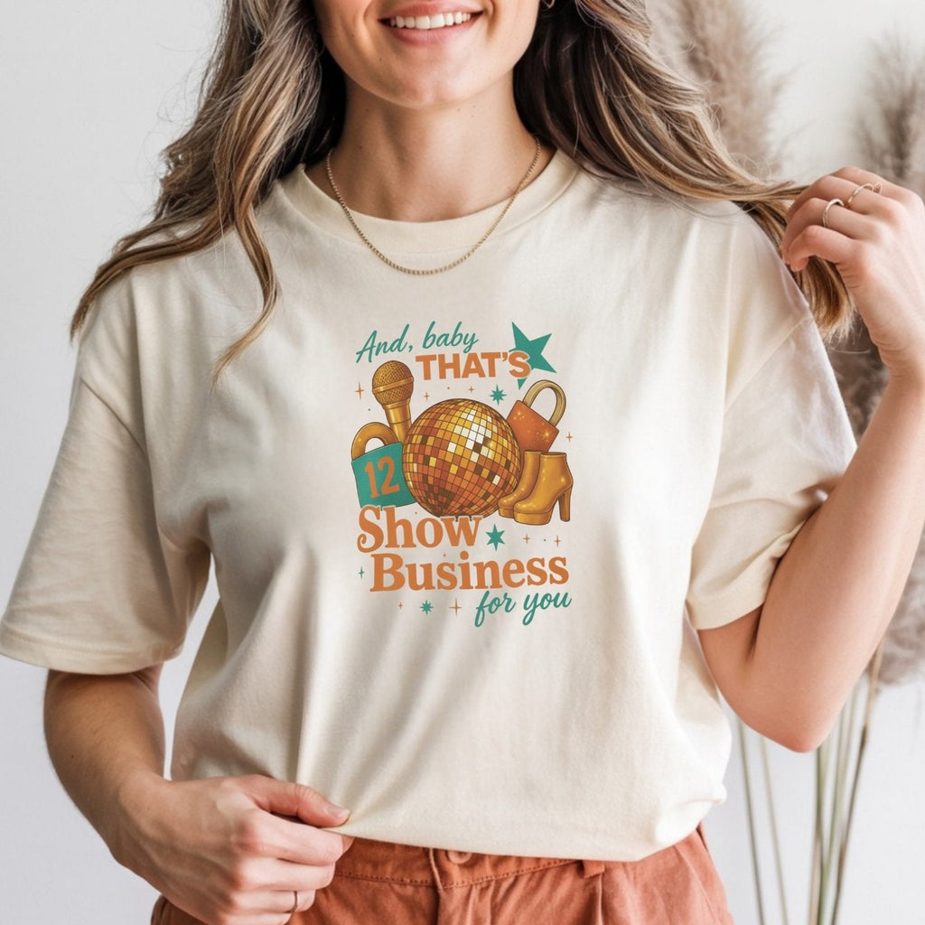 Showgirl Life T-Shirt – Vintage Show Business Graphic Tee product image 17