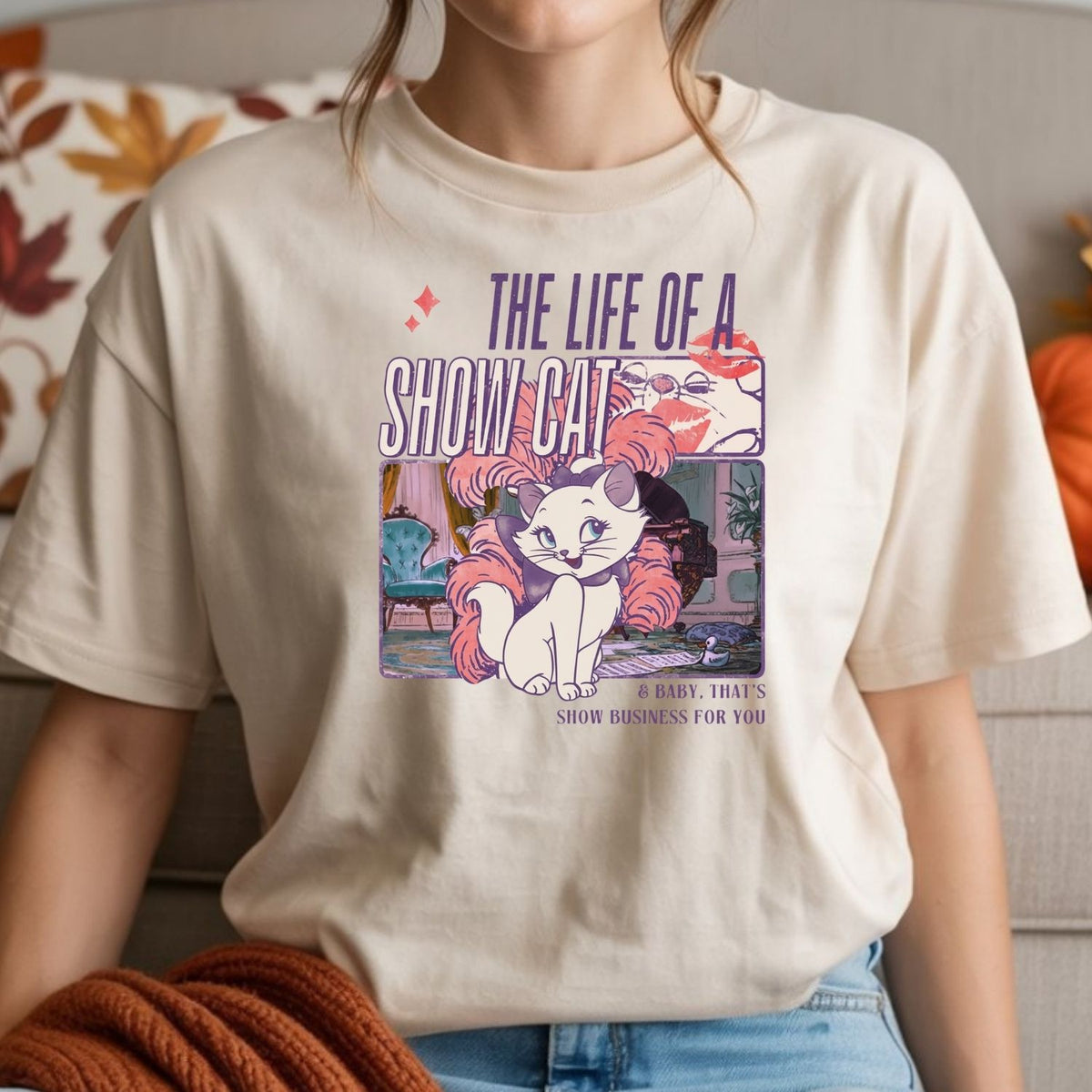 Showgirl Cat Shirt - Vintage The Life of a Showcat Tee product image 6