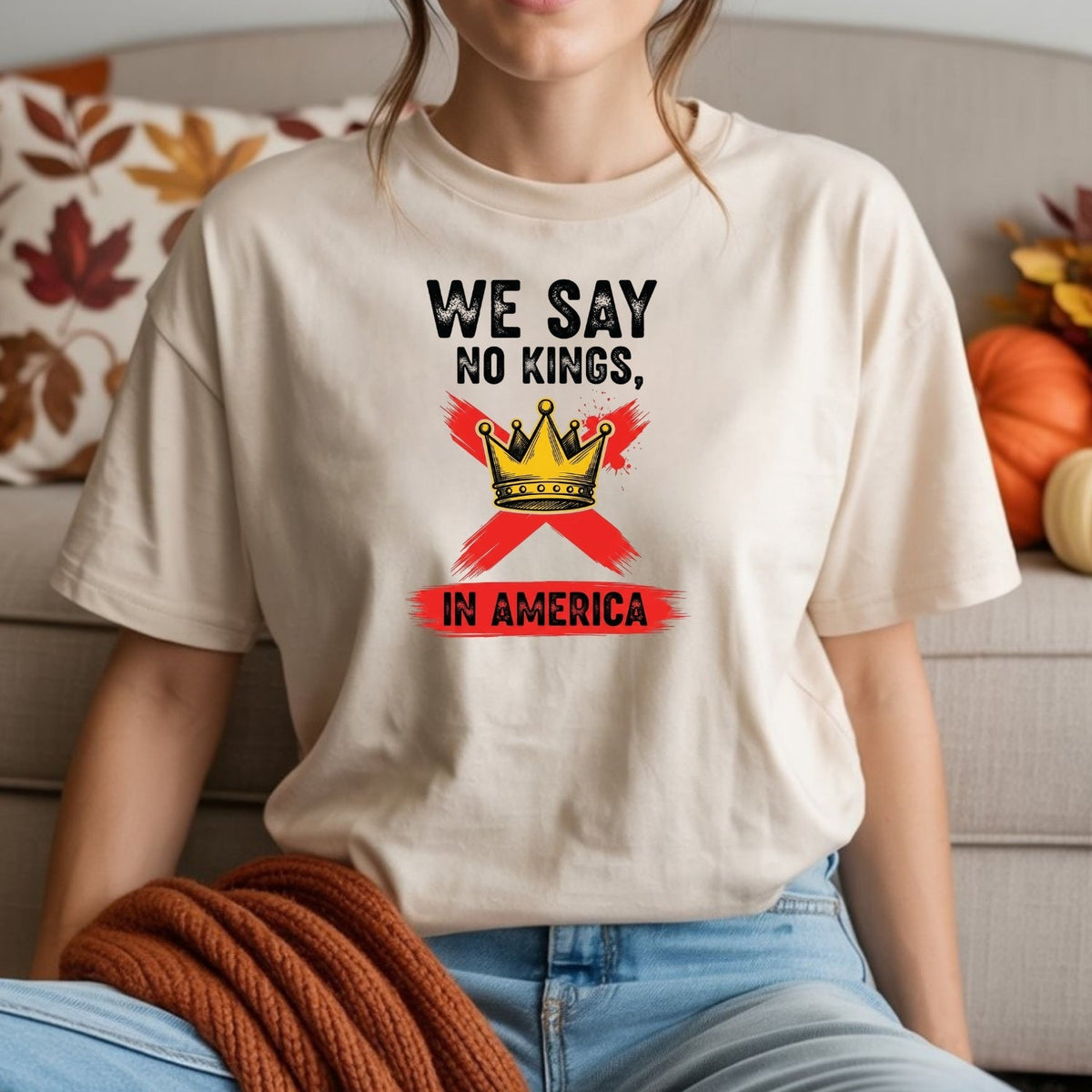 No Kings Day 2.0 T-Shirt – Liberty Inspired Patriotic product image 6
