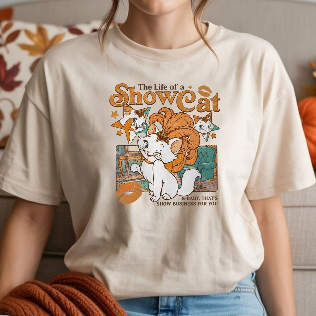 Vintage Showcat Shirt - The Life of a Show Cat Tee - Retro product image 7