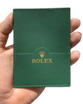 Vintage 2005 Rolex Green Leather Card Holder