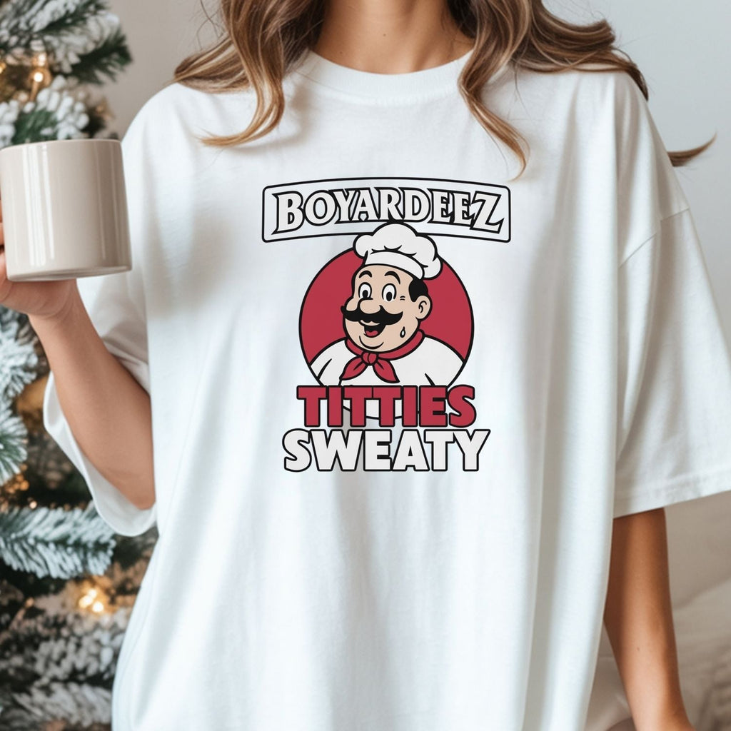 Retro Funny Boyardeez Nutz Sweaty Meme T-Shirt product image 9
